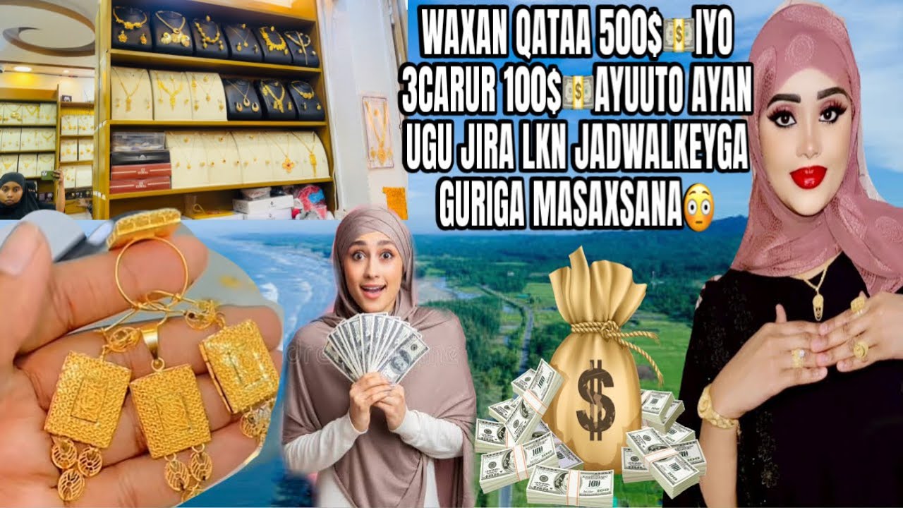 WAXAN QATAA 500$💵IYO 3CARUR AYUUTO 100$💵AYAN KU JIRA LKN JADWAL MALIHI YAB😳