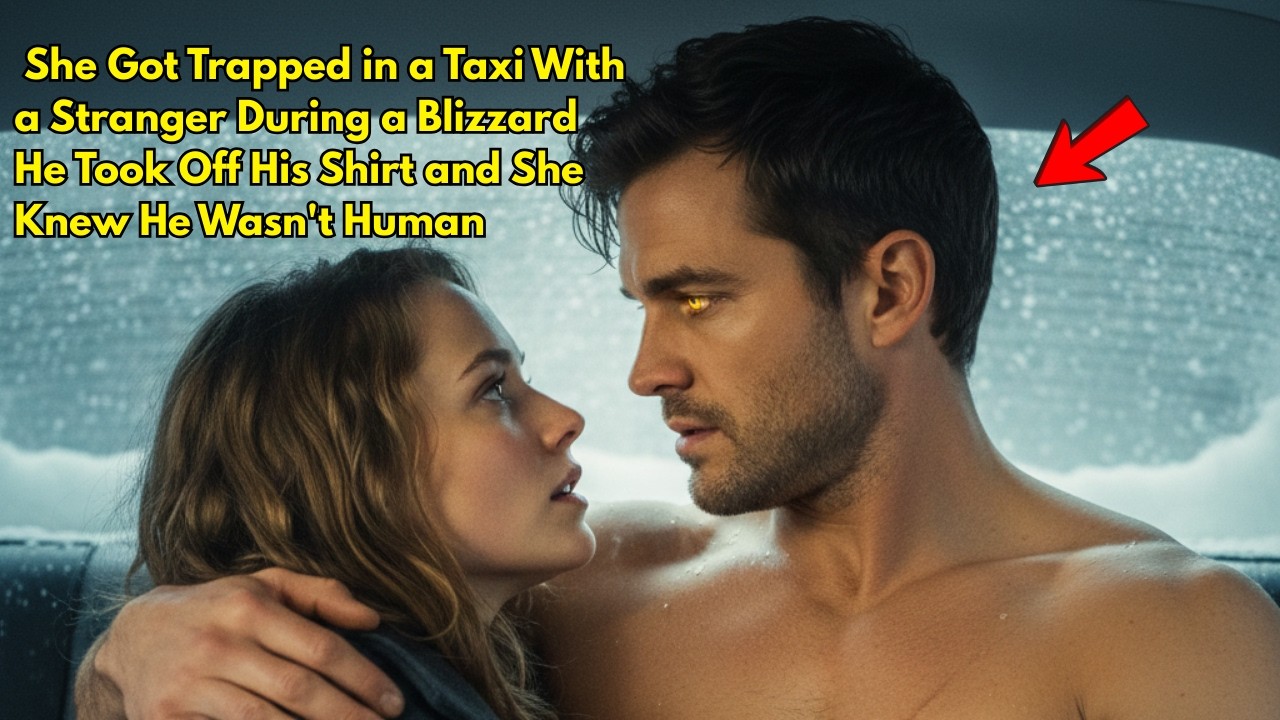 Trapped in a Taxi With a Stranger — He Took Off His Shirt and She Knew He Wasn't Human