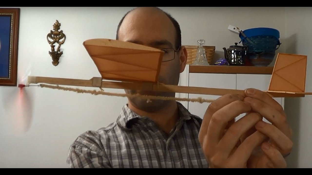 Braiding rubber motors for rubber powered airplanes