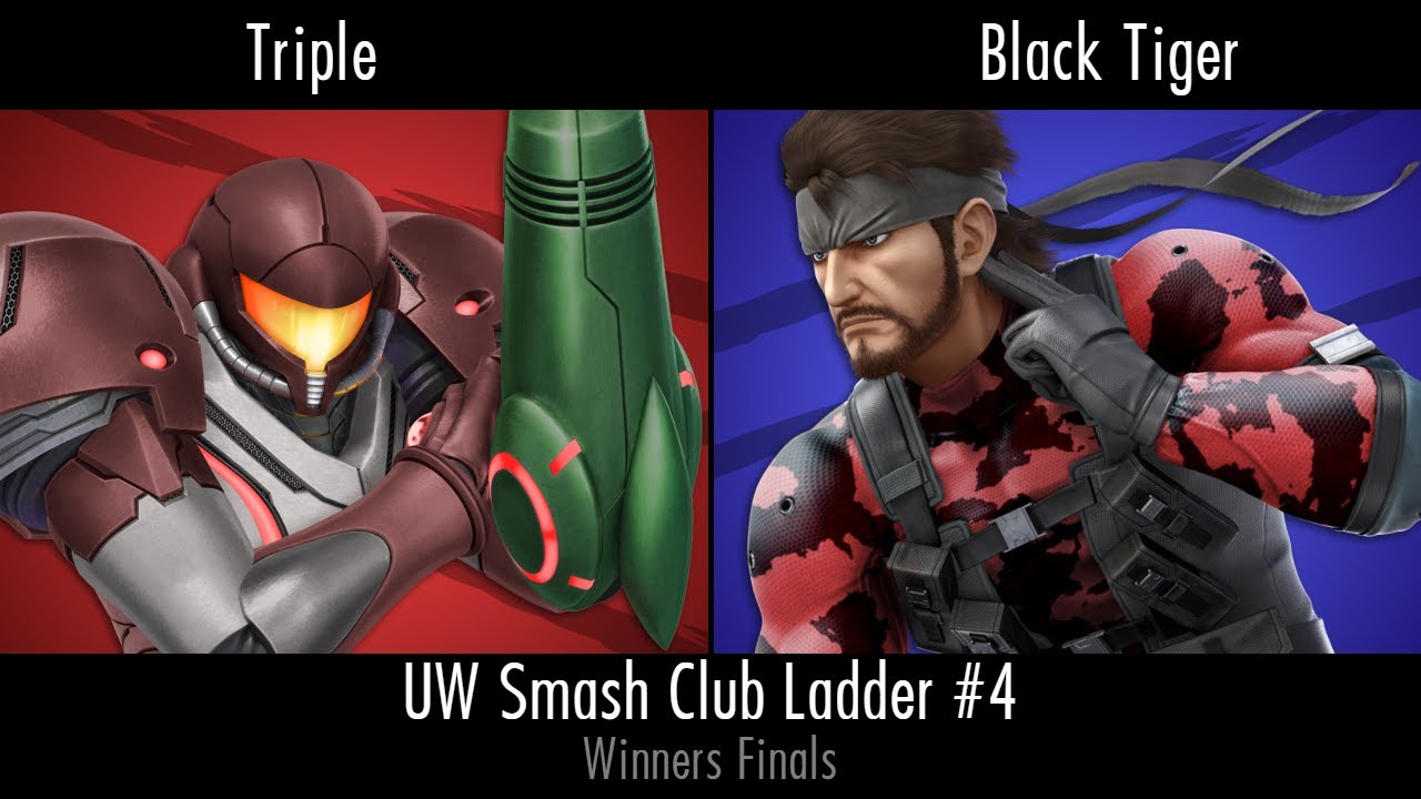 Triple (Samus) vs. Black Tiger (Snake) - UW Smash Club Ladder 4 Winners Finals
