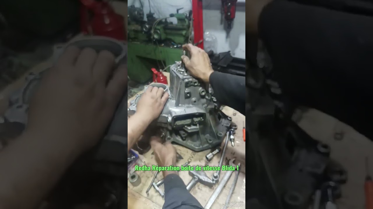 فتح علبة السرعة باندا فاير Démontage boite vitesse Fiat Panda