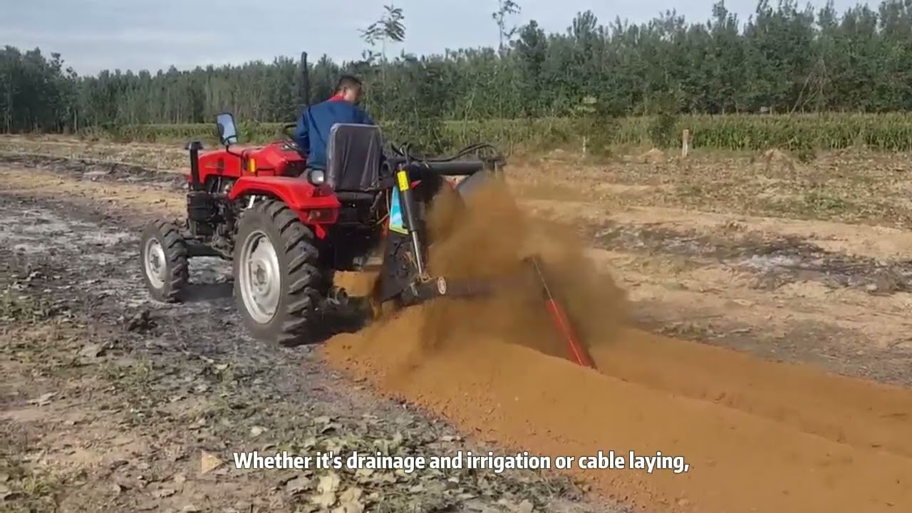 Tractor-Mounted Trencher: How It Transforms Field & Construction Work
