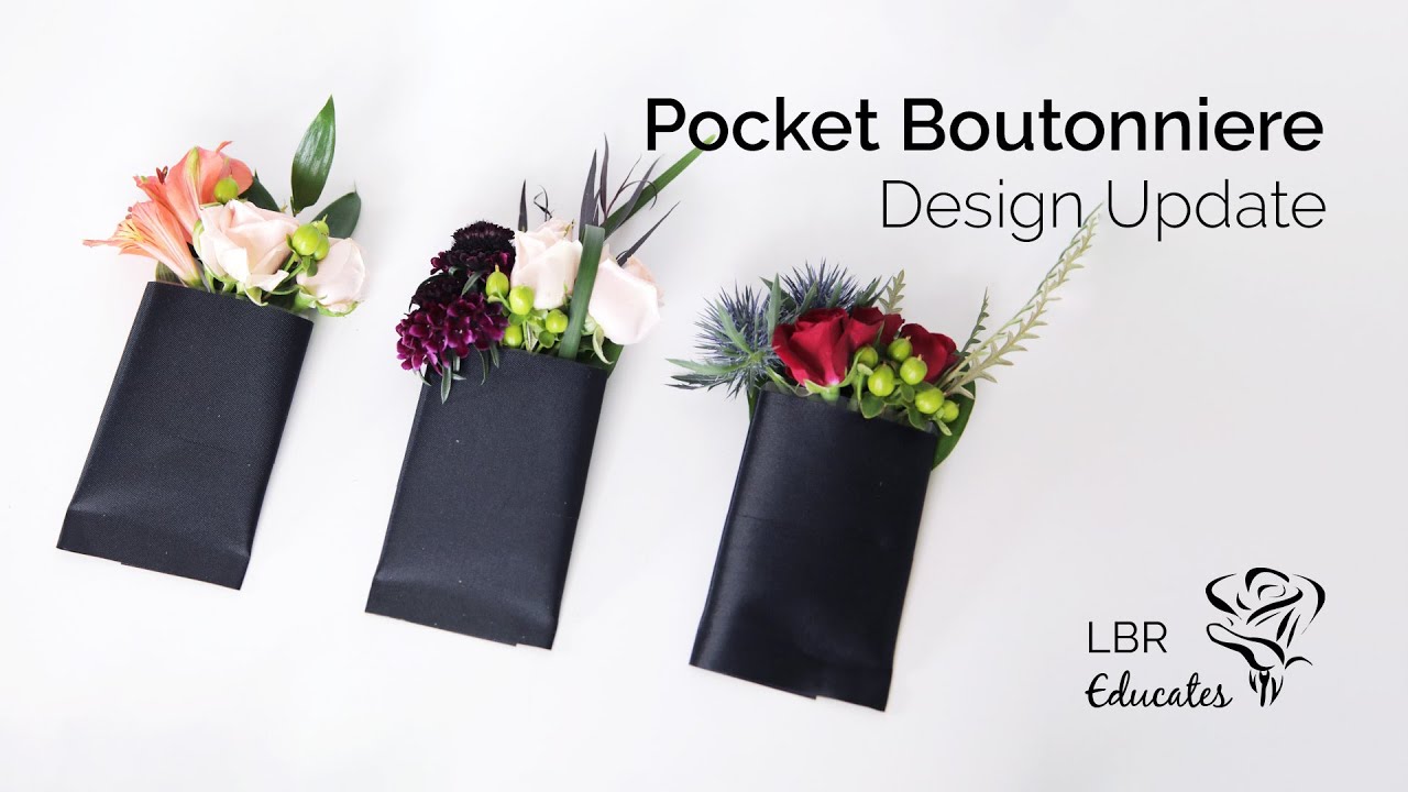 Updated Pocket Boutonnieres