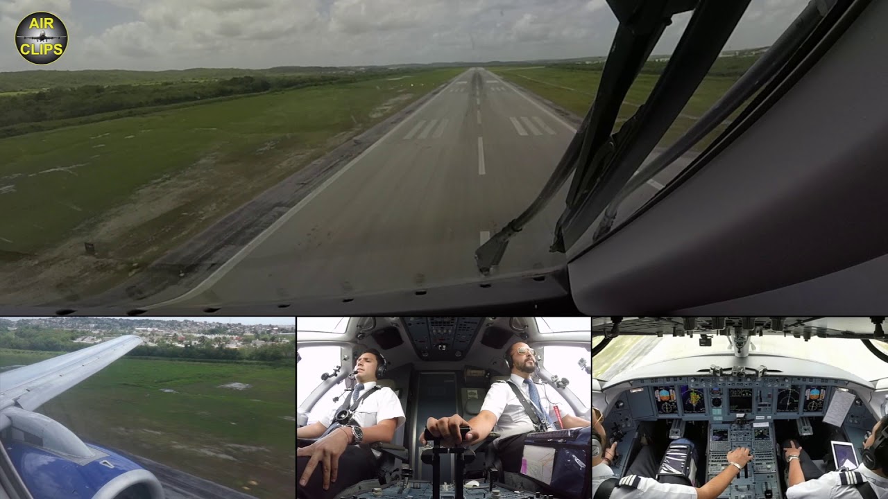 Sukhoi Superjet Cockpit Landing - Exclusive Extra to our Ultimate Cockpit Movie [AirClips]