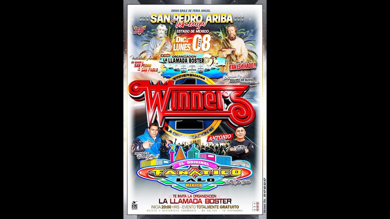 WINNERS TEMOAYA 08 DE DICIEMBRE 2025
