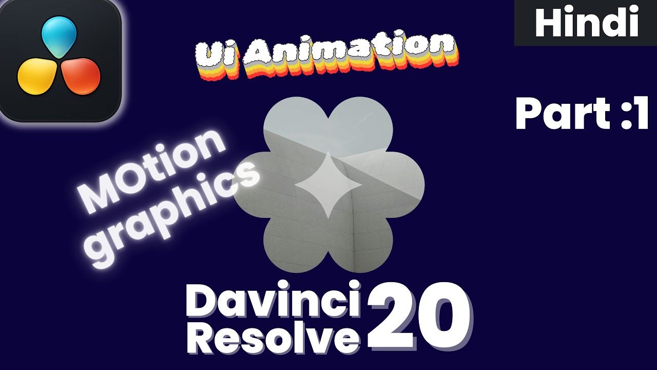 Ui Motion Graphics Davinci Resolve | Sass Animation Davinci resolve | Part 1/2