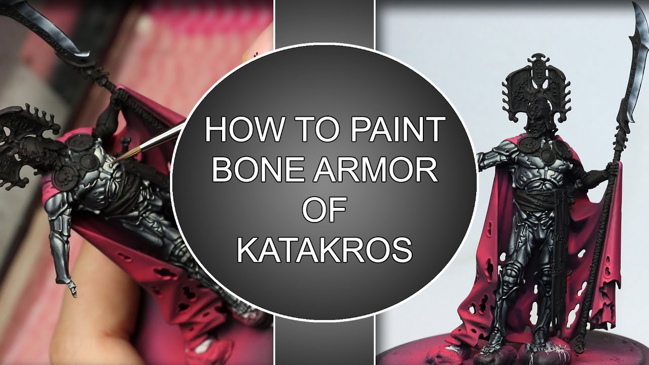 How to paint bone armor of Katakros