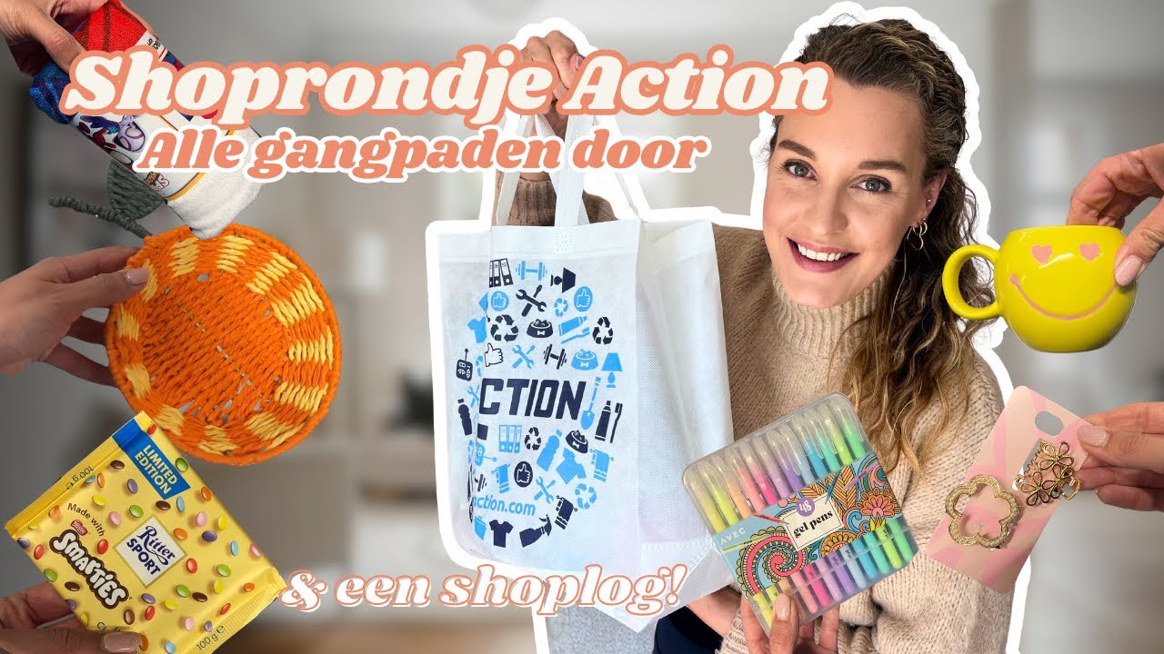 MEGA ACTION SHOPRONDJE + HAUL | Maart 2026 | Zeg maar Fem