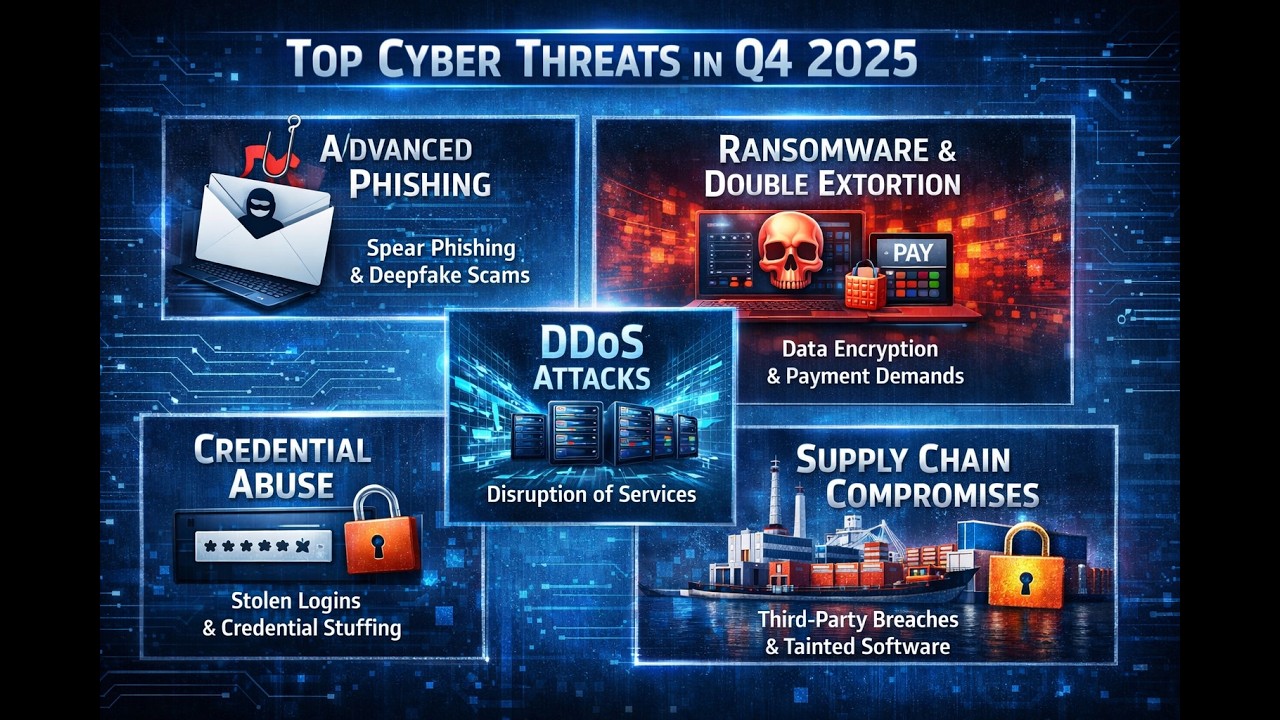 Top 5 Cybersecurity Threats in Q4 2025