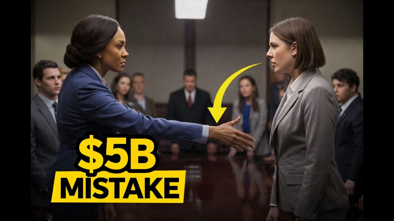 “The Billionaire Looked Down on Her — She Didn’t Know Who Controlled the $5B Deal”
