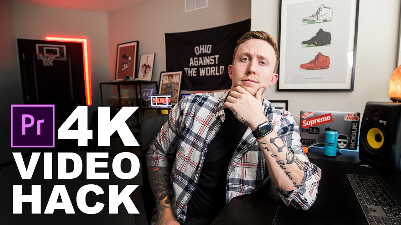 Upscale 1080p Video to 4K | 4K Export Hack!