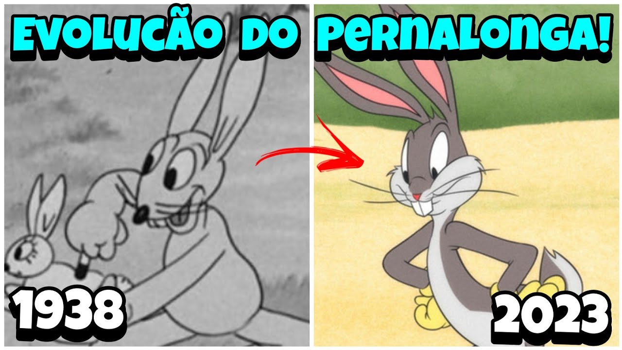 A EVOLUÇÃO DO PERNALONGA!!! (1938 - 2023)
