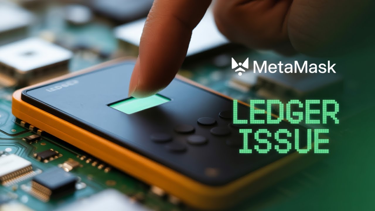 Исправление ошибки подключения Ledger в MetaMask | Аппаратный кошелёк не подключается 2025