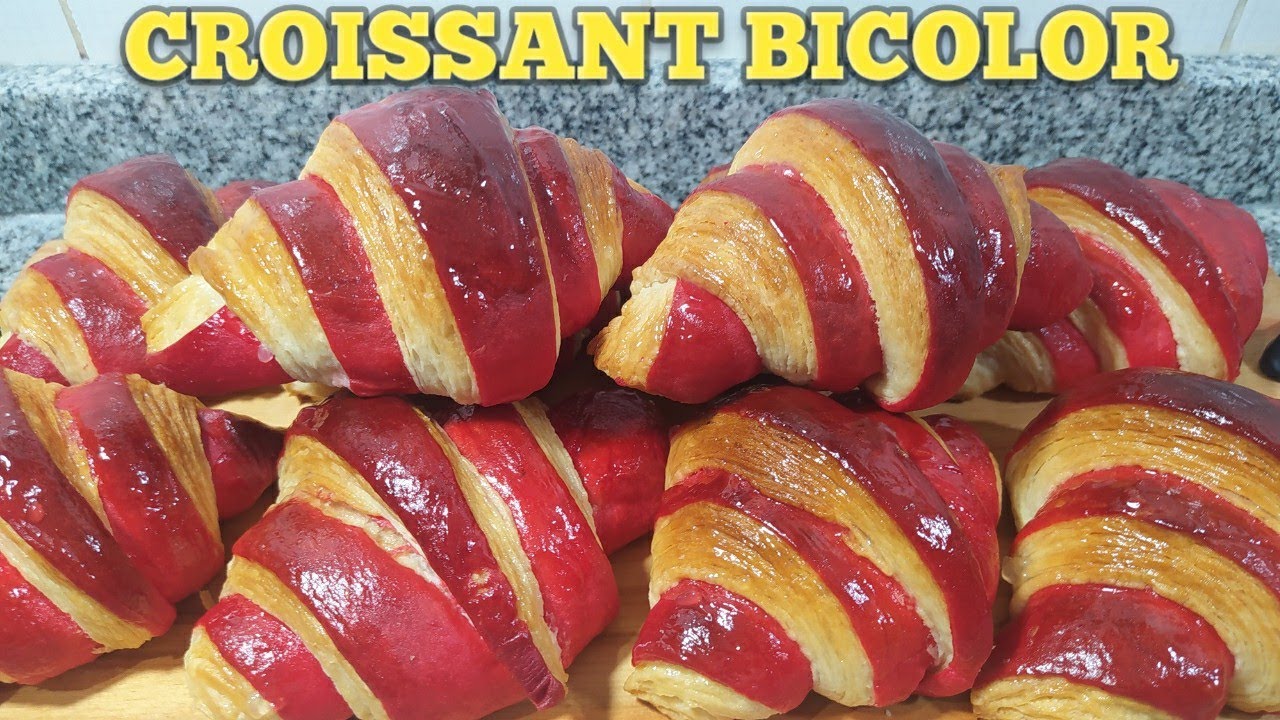 Croissant Bicolor, trucos y técnias