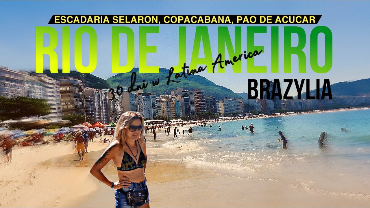 BRAZYLIA - Zwiedzanie Rio de Janeiro we dwoje: miłość czy ryzyko? Nasza szalona przygoda!