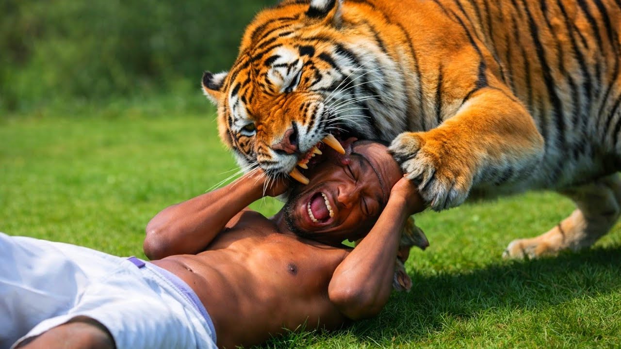 Royal Bengal Tiger 🐅 Attack Man In Forest I Tiger Attack Hunter #tiger Attack #2026 