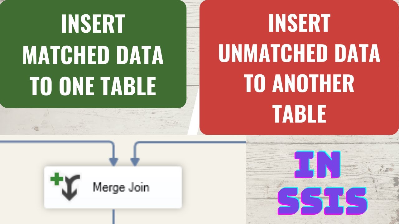 118 Merge join transformation in SSIS with example