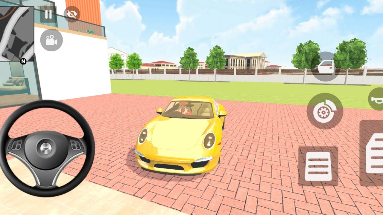 😎Indian Car World Simulator🤩Modified KTM Garage😯Showroom Visit🥳Game