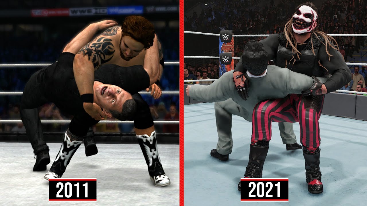 Evolution Of Bray Wyatt's Sister Abigail in WWE Games!