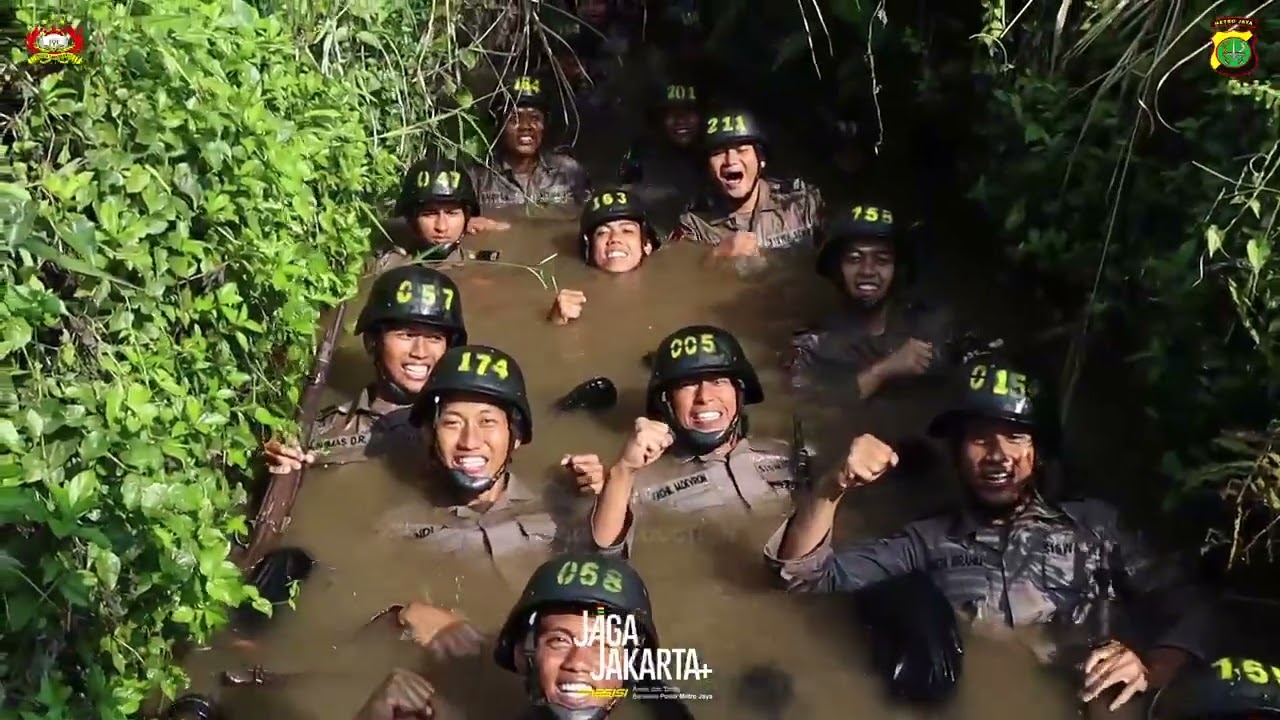 Lintas Medan ( Cross country) Siswa Diktuk Ba Polri TA. 2025