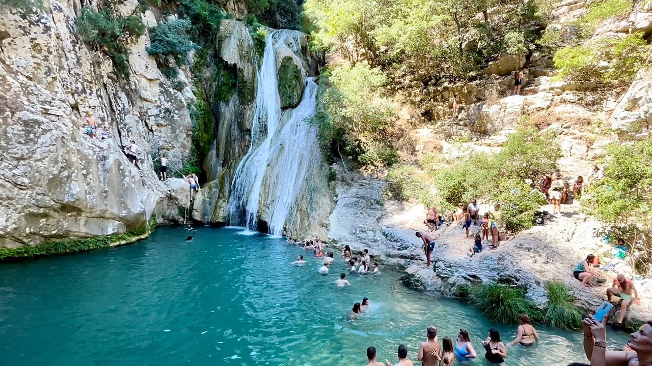 Πολυλίμνιο Μεσσηνίας | Polylimnio Waterfalls | Peloponnese | Greece | 4K HDR