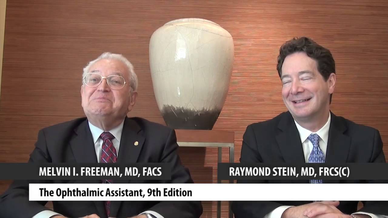 Drs. Melvin Freeman and Raymond Stein, Elsevier authors, at AAO 2012