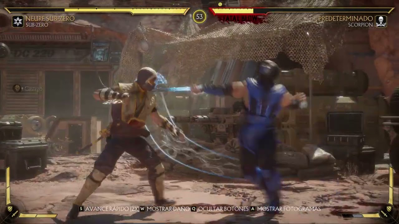 Mortal Kombat 11 Sub-zero vs Scorpion