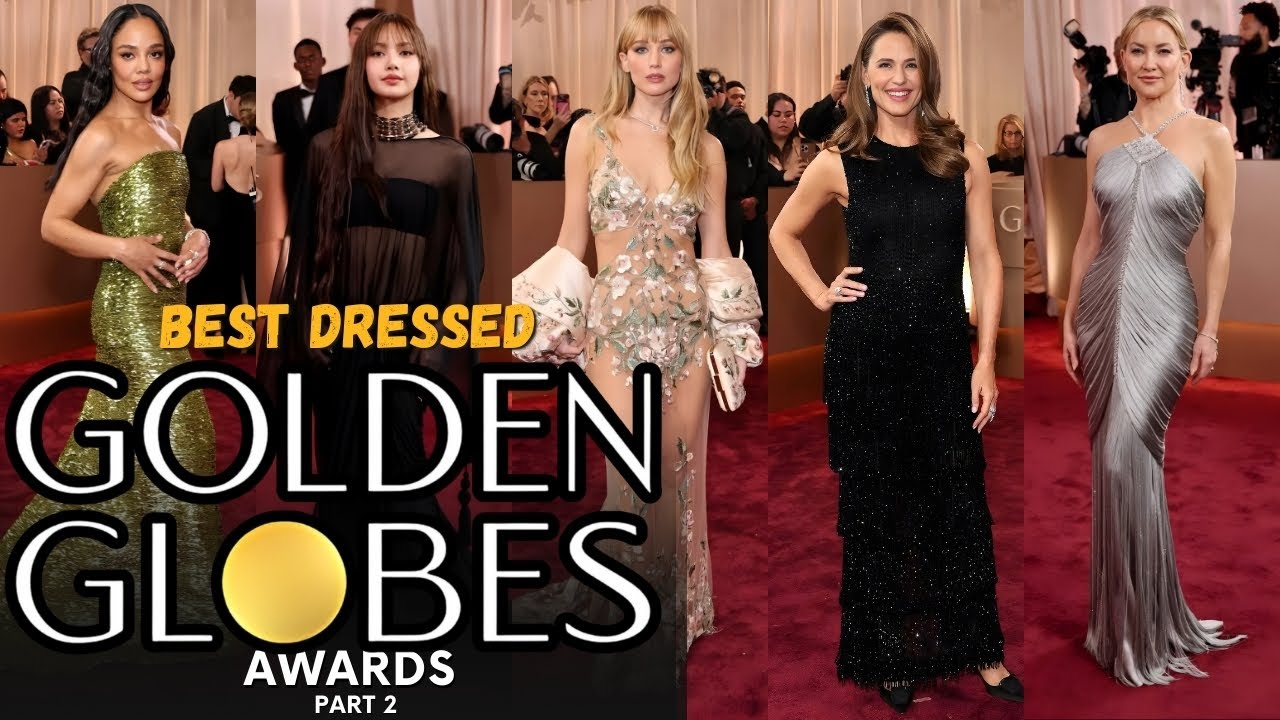 TOP 10 BEST DRESSED AT THE GOLDEN GLOBES AWARDS 2026! (Part 2)