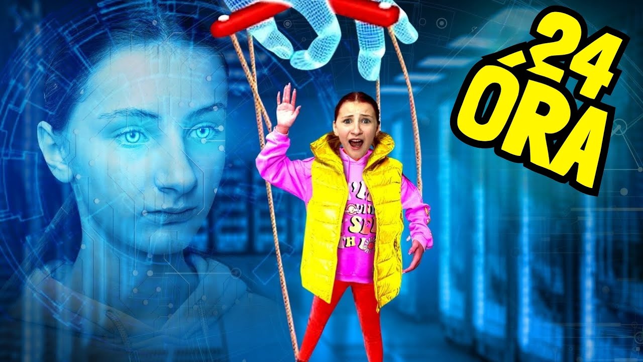 🤖 A MESTERSÉGES INTELLIGENCIA 24 órán át irányít engem! Anya megdöbben | Tini problémák Miss Nicole