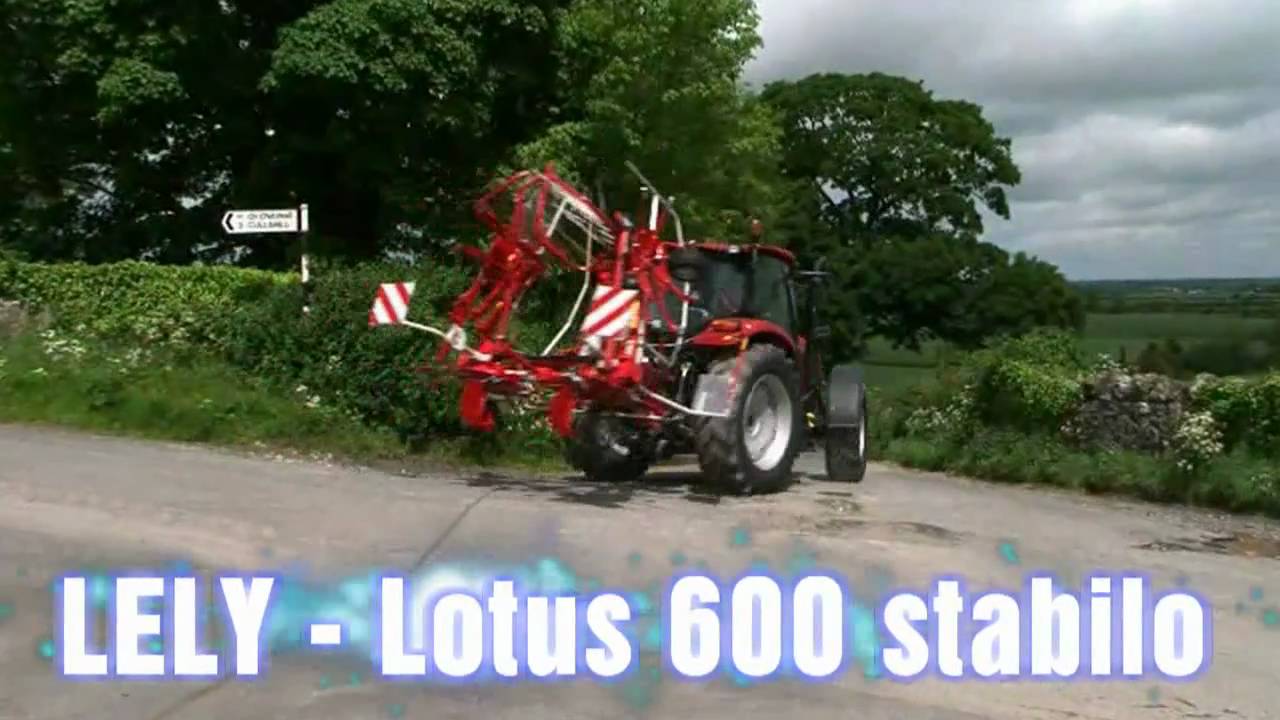Lely Lotus 600 stabilo - Przetrząsacze karuzelowe