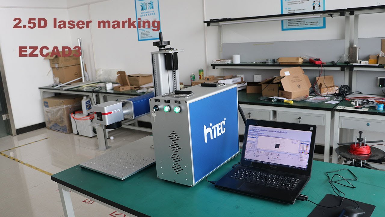 2021 new design EZCAD3 2.5D deep metal marking machine
