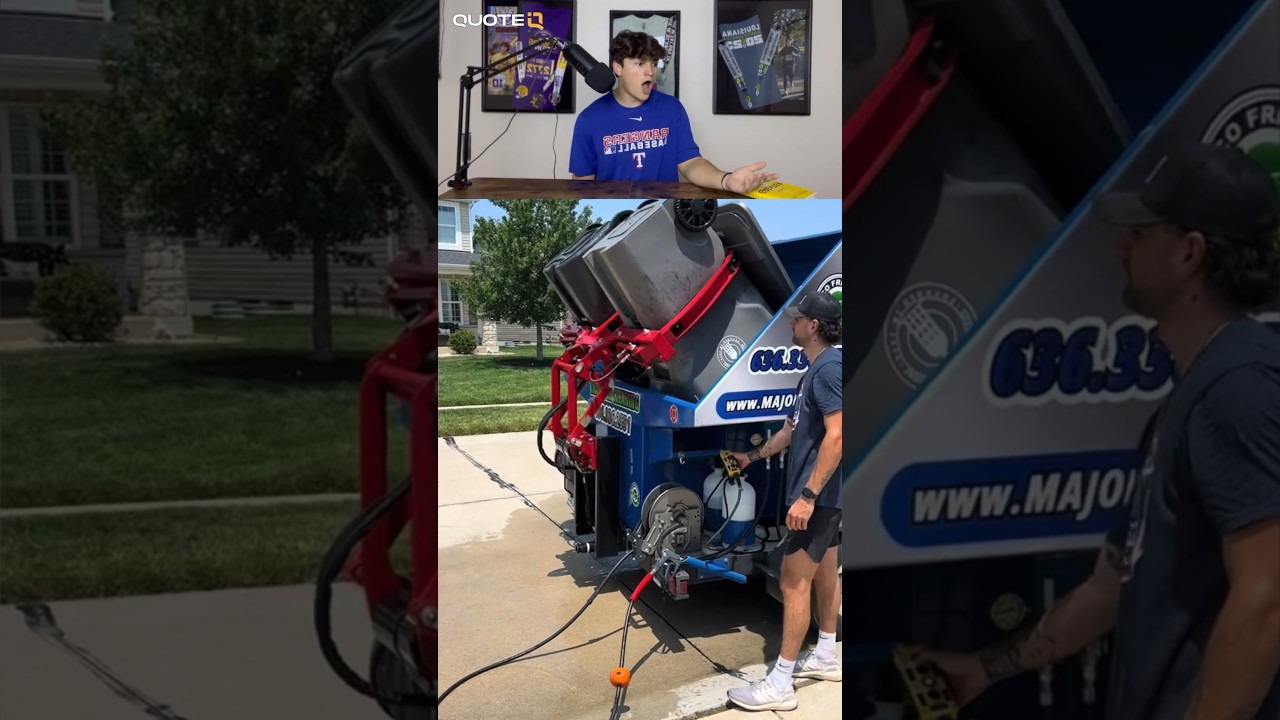 $100,000 Can Cleaning Truck!