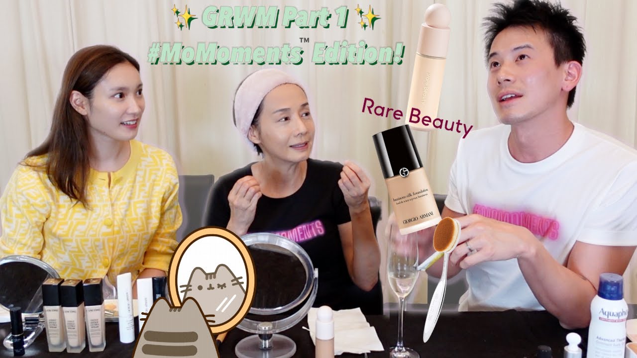 Get ready with #MoMoments Part 1 ✨ 神級無瑕底妝 Flawless base makeup w/ Rare Beauty & much more Ep. 19