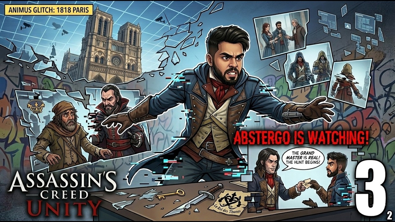 The Animus Glitched & Sent Us To 1818 Paris... Something Is Very Wrong (AC Unity PS5 #3)