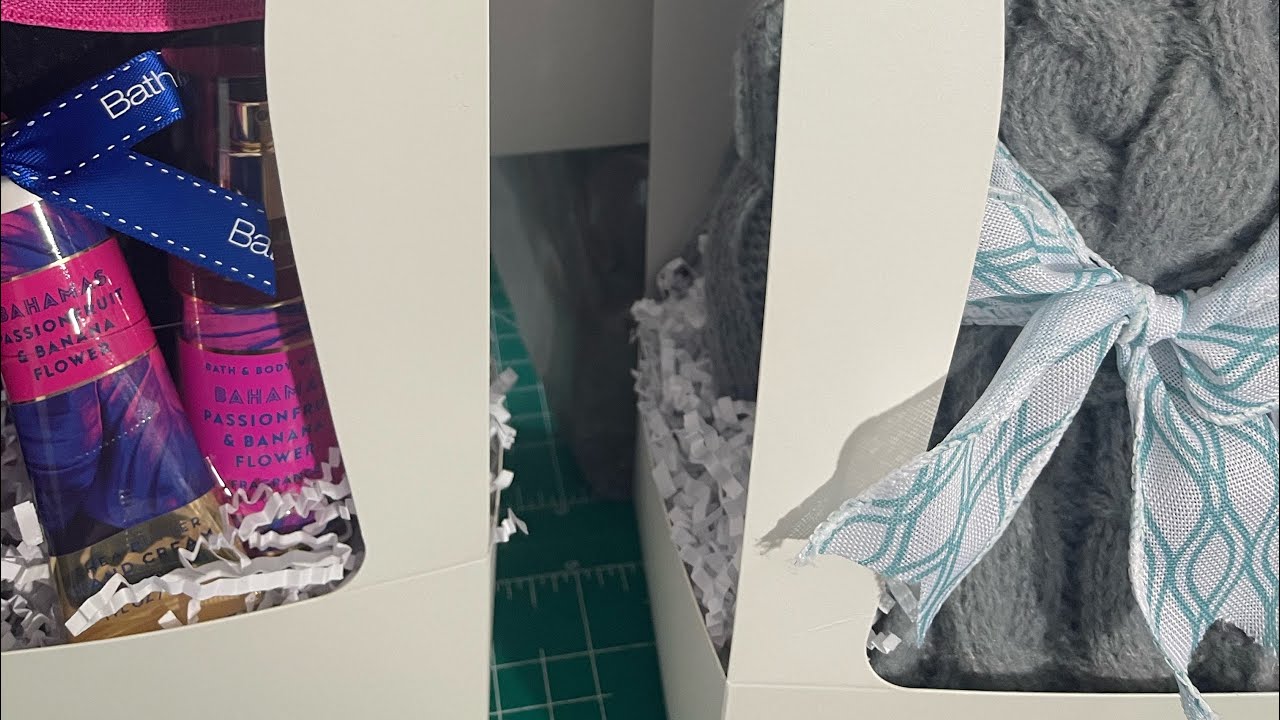 Let's Create A Scarf Set With BBW In A Floral Box