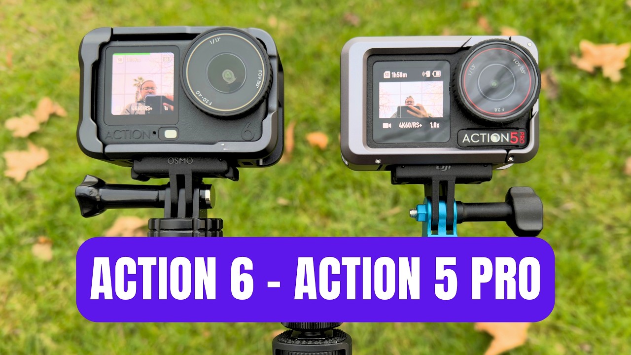 Aradaki Fiyat Farkına Değer mi? ⎮ DJI Osmo Action 6 ile Osmo Action 5 Pro Karşılaştırması