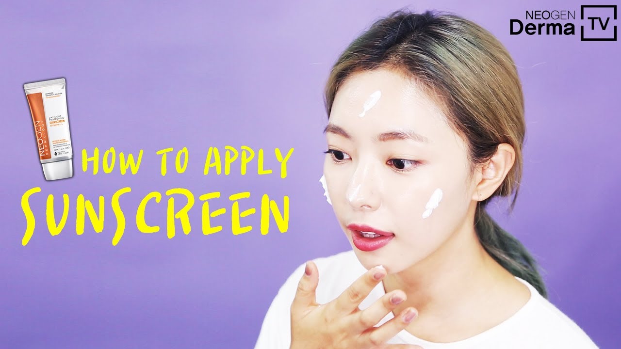 A Guide To Apply Sunscreen Properly 🌞