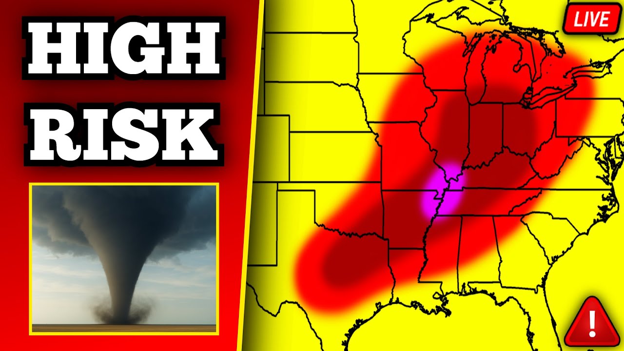 The Tornado Outbreak Morning Coverage Of April 2nd, 2025, As It Occurred Live...