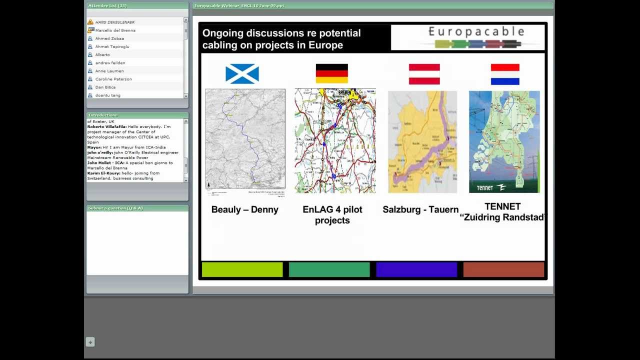Underground Cables - Enabler & Facilitator to achieve long term EU Energy Goals