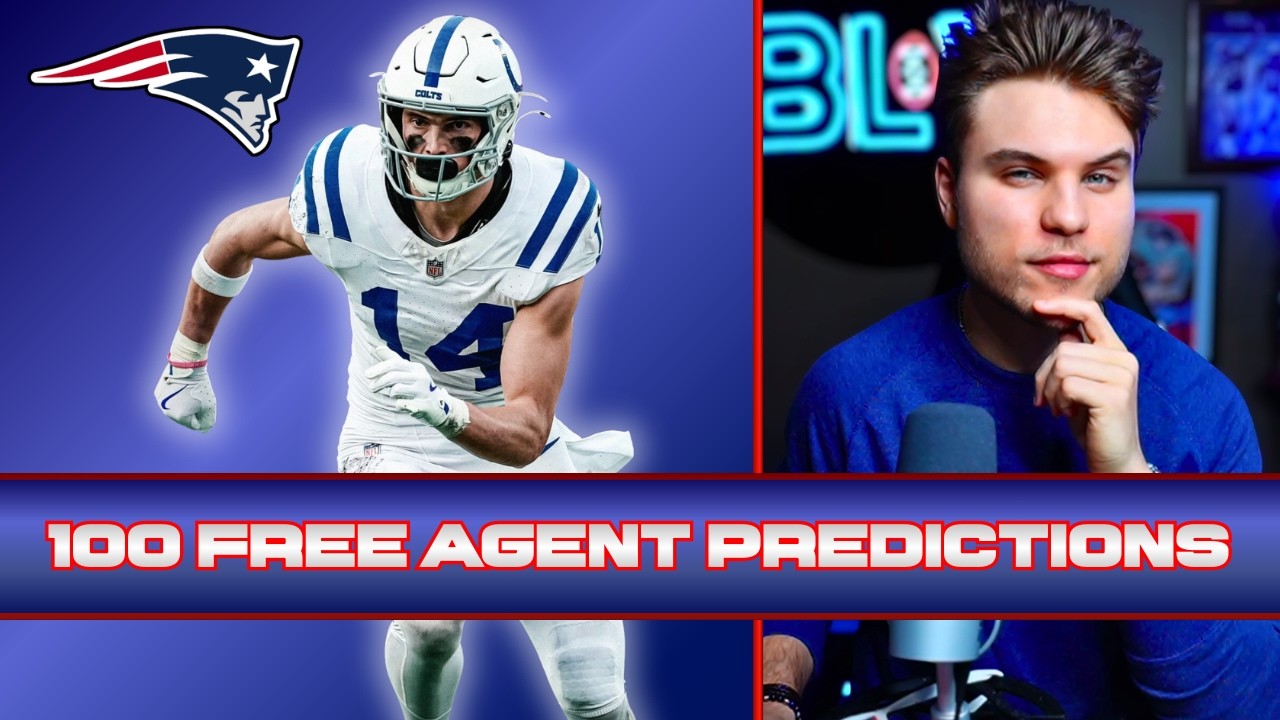 NFL Free Agency Predictions 2026 | 100 Free Agent Landing Spots!