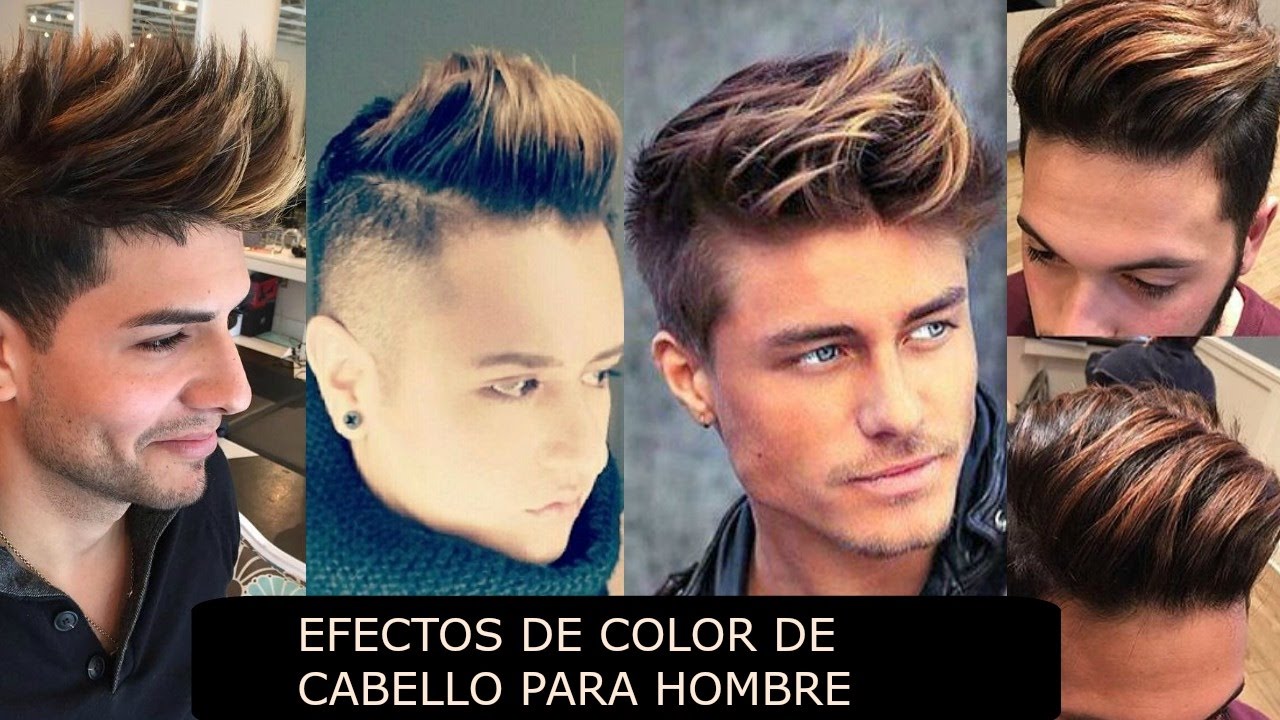 COLOR DE CABELLO PARA HOMBRE 2017 efectos de primavera