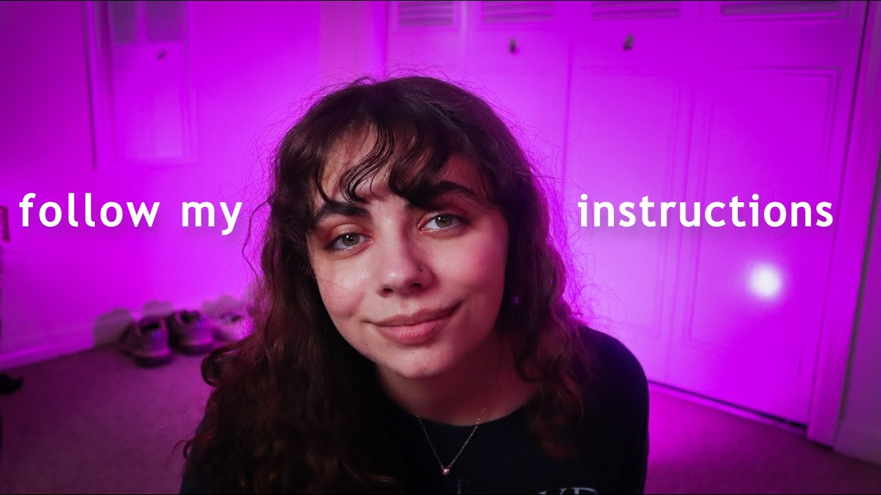 ASMR | Follow My Instructions for Sleep 💤 Eyes Closed (no thoughts allowed)