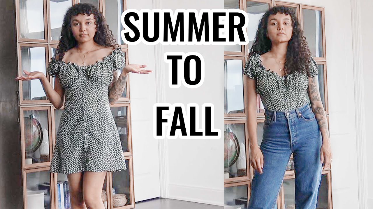How to Wear Summer Clothes in the FALL