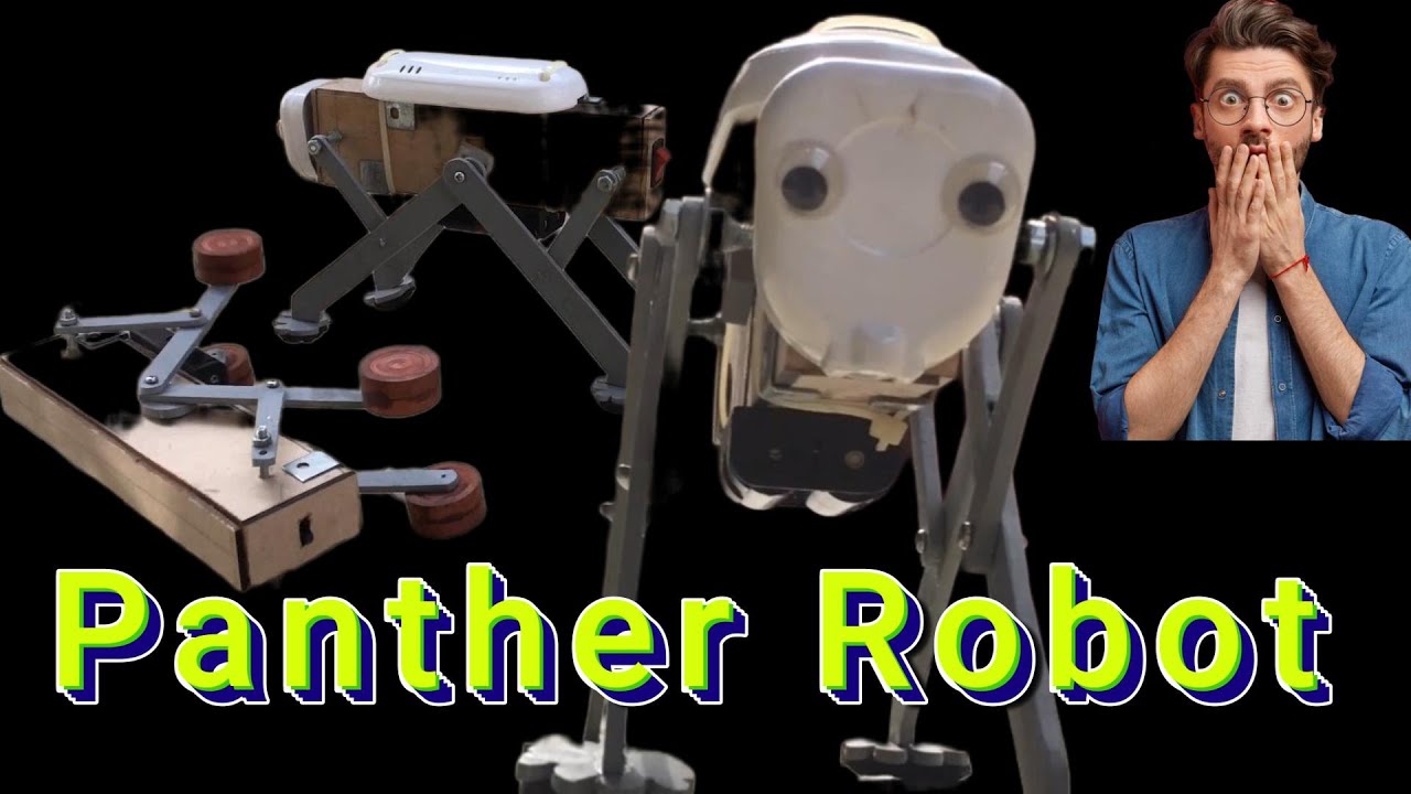 Making a working Panther Robot. Learn how to make one.
