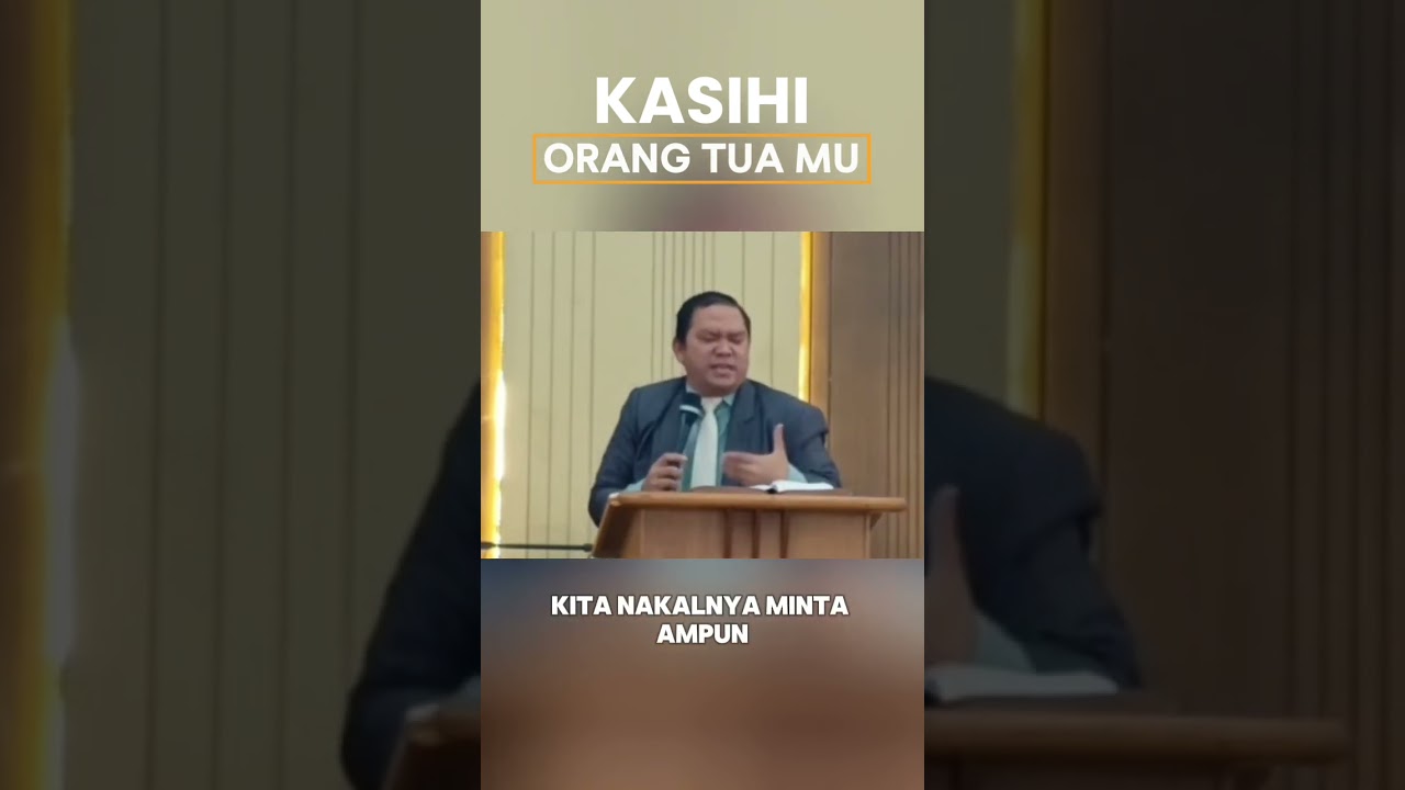 Kasihi Orang Tuamu  #bensonmanullang