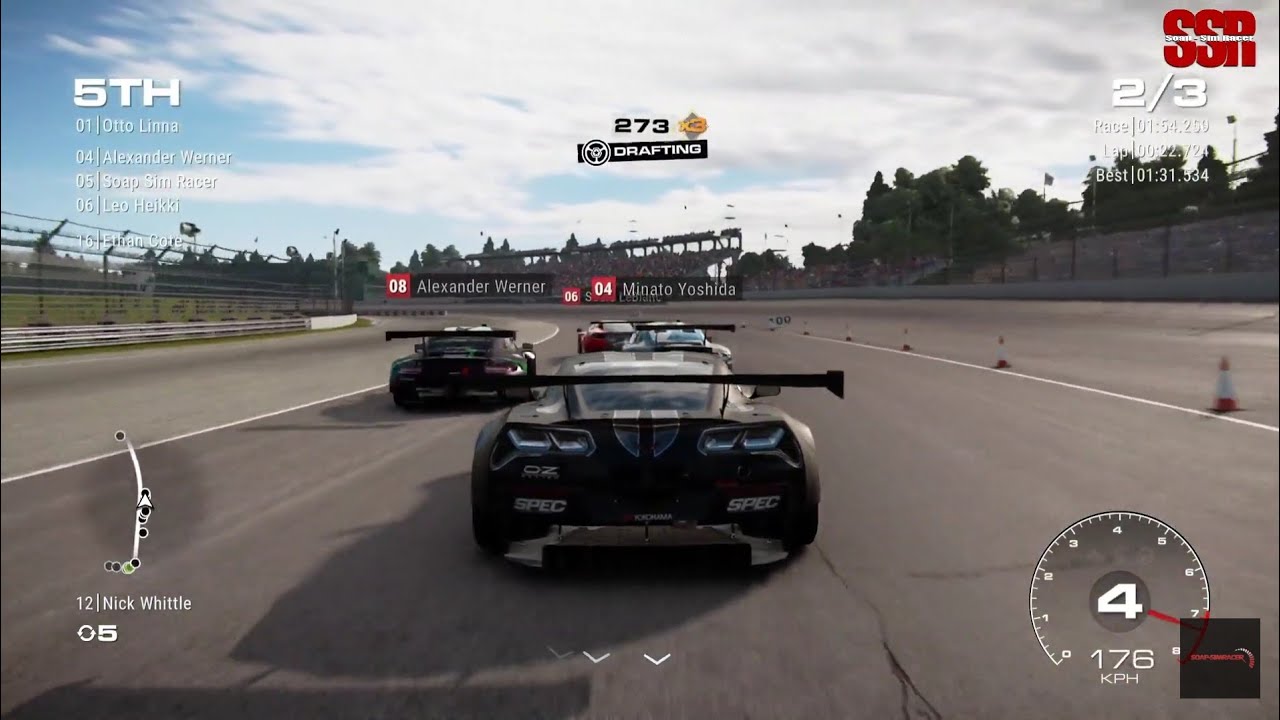 GRID 2019 Corvette C7.R GTE @ Indianapolis Road Course