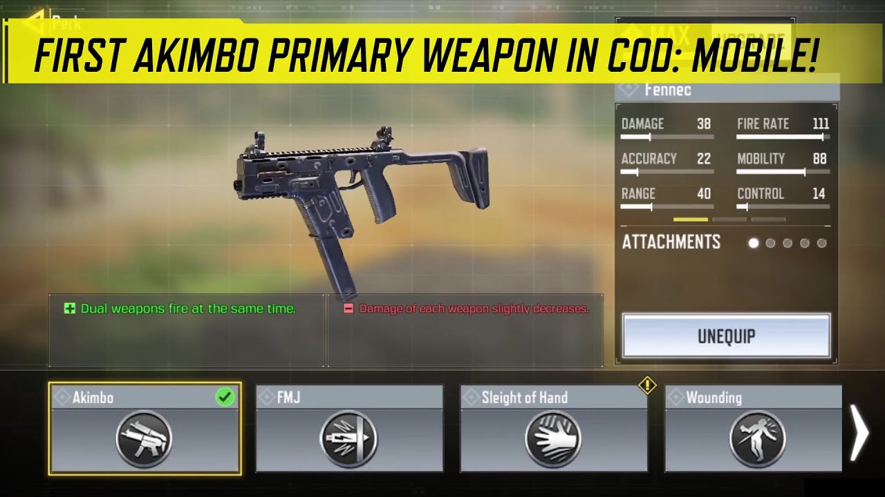 Call of Duty&reg;: Mobile - Fennec | New Akimbo SMG