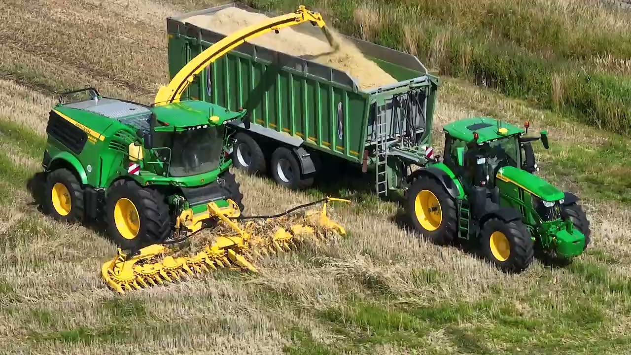 375pro im Einsatz: Erfahrungen mit der Ernte von Ganzpflanzensilage
