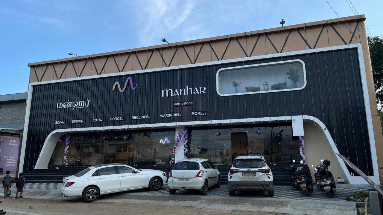 Commercial building 10,000 sft, DSK, Tirupur, 3 story. Shabir associates Engineers & Builders.