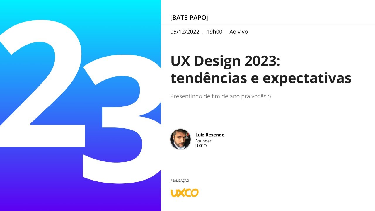 UX Design 2023: tendências e expectativas